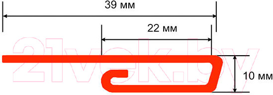 Изображение товара Финишный профиль Технониколь Оптима 4523483 (3м, эдельвейс)