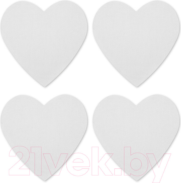 Изображение товара Набор холстов для рисования Brauberg Art Classic. Сердца / 192334 (4шт)