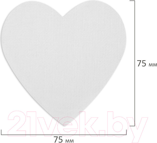 Изображение товара Набор холстов для рисования Brauberg Art Classic. Сердца / 192334 (4шт)