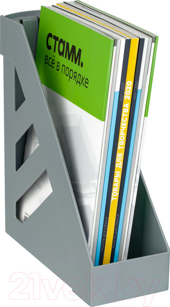 Изображение товара Лоток для бумаг Стамм Стандарт / ЛТВ-31788 (серый)