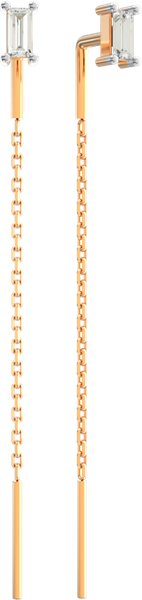 Изображение товара Серьги из розового золота ZORKA 310959.14K.R.ZZ (с фианитами)