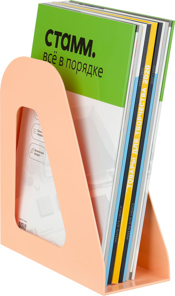 Изображение товара Лоток для бумаг Стамм Фаворит / ЛТВ-31791 (персиковый)