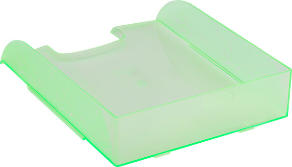 Изображение товара Лоток для бумаг Стамм Вега / ЛТГ-31749 (тонированный неоновый зеленый)