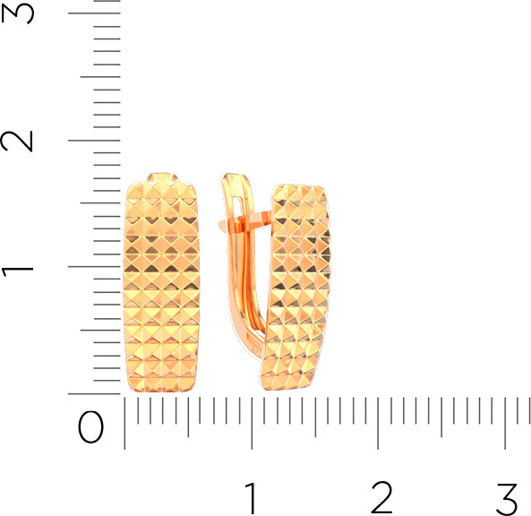 Изображение товара Серьги из розового золота ZORKA 3900112.14K.R.ZZ 