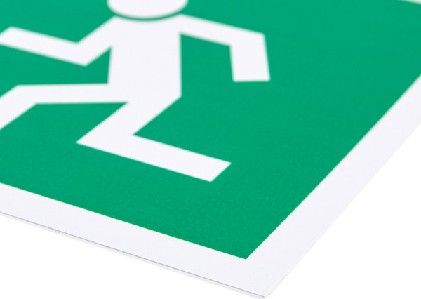 Изображение товара Информационная табличка Rexant Направление к эвакуационному выходу налево 56-0026-2