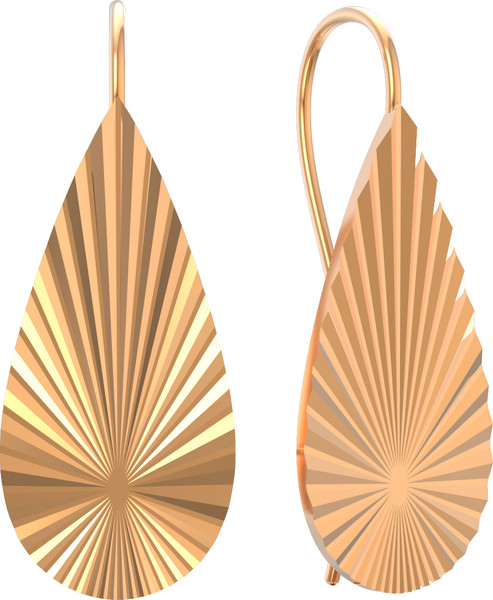 Изображение товара Серьги из розового золота ZORKA 390095.14K.R.ZZ