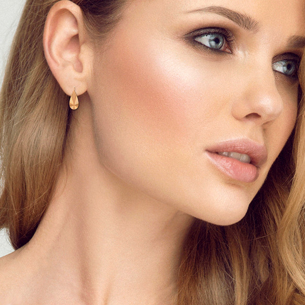 Изображение товара Серьги из розового золота ZORKA 390095.14K.R.ZZ