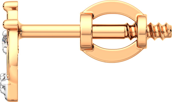 Изображение товара Серьги из розового золота ZORKA 310434-9K (с фианитами)