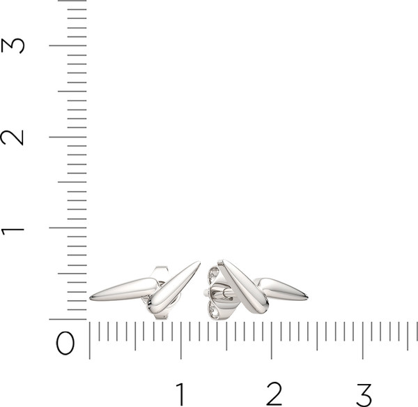Изображение товара Серьги из серебра ZORKA 0300457.ZZ