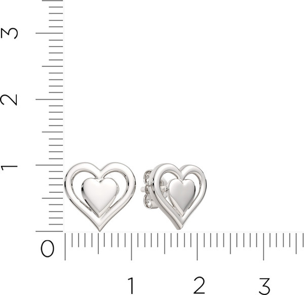 Изображение товара Серьги из серебра ZORKA 0300453.ZZ