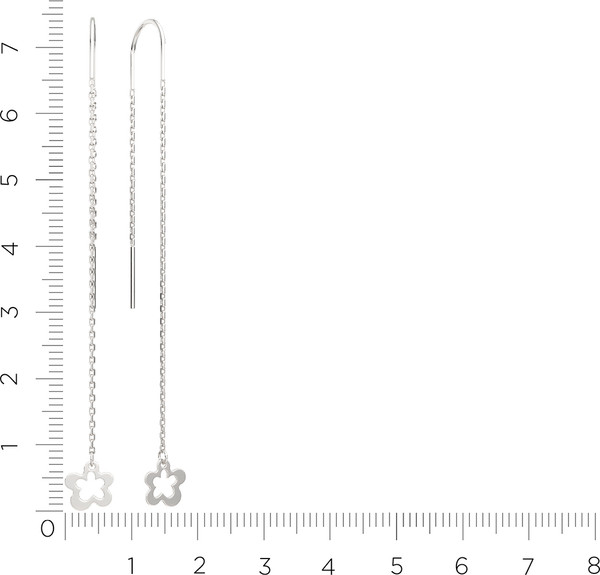 Изображение товара Серьги из серебра ZORKA 0390040.ZZ