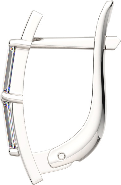 Изображение товара Серьги из серебра ZORKA 03101244 (с фианитами)