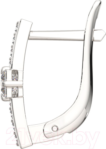 Изображение товара Серьги из серебра ZORKA 03101256 (с фианитами)