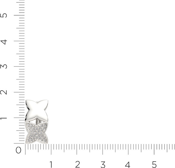 Изображение товара Серьги из серебра ZORKA 03101000.ZZ (с фианитами)