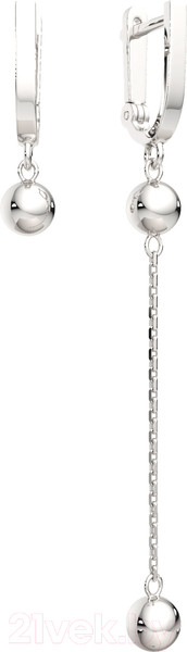 Изображение товара Серьги из серебра ZORKA 0390077.ZZ