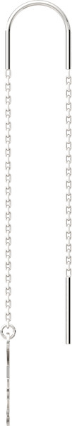 Изображение товара Серьги из серебра ZORKA 0390078.ZZ