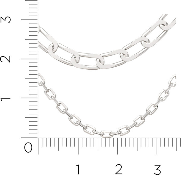 Изображение товара Колье из серебра ZORKA 0540068 (45см)