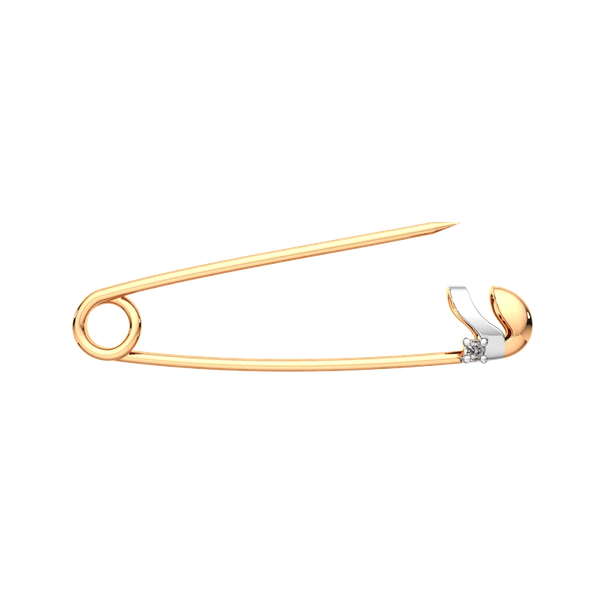 Изображение товара Брошь из розового золота ZORKA 9D0005.14K.R (с бриллиантом)