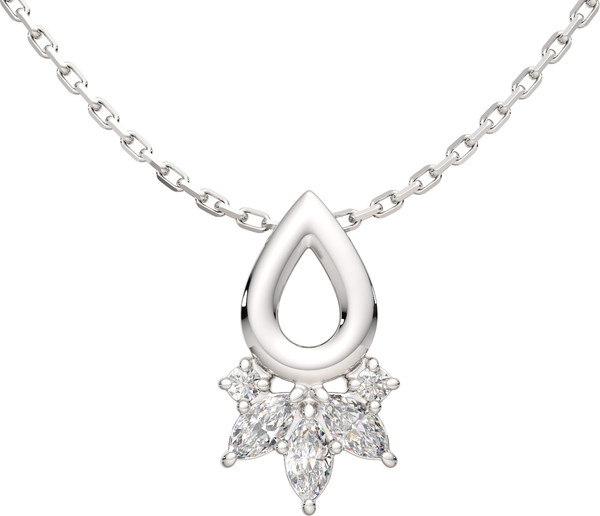 Изображение товара Колье из серебра ZORKA 05501233 (40см, с фианитами)