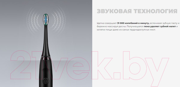 Изображение товара Звуковая зубная щетка Redmond TB4601 (черный)