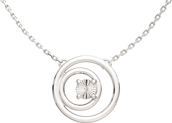 Изображение товара Колье из серебра ZORKA 05D0106.ZZ (45см, с бриллиантом)