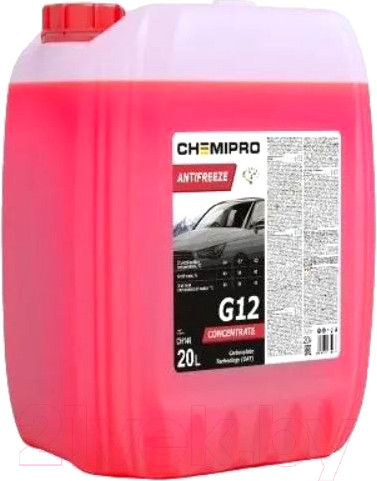 Изображение товара Антифриз Chemipro G12! Концентрат OAT / CH146 (20л, красный)