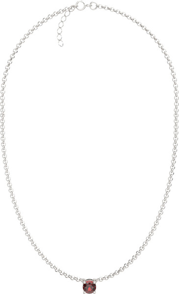 Изображение товара Колье из серебра ZORKA 05S5007 (45см, с гранатом)
