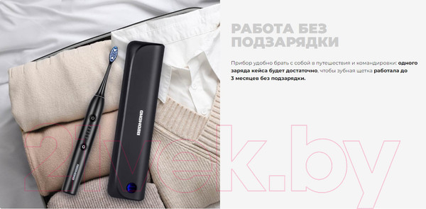 Изображение товара Звуковая зубная щетка Redmond TB4602 (черный)