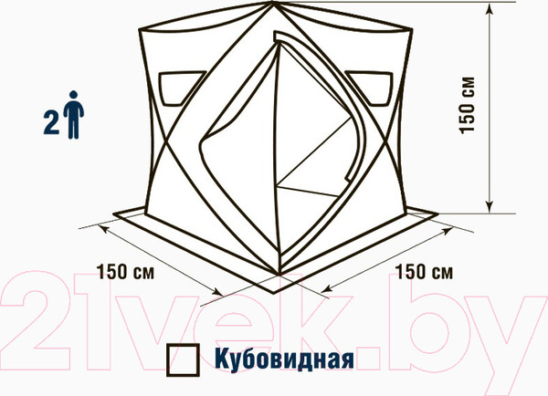 Изображение товара Палатка Higashi Winter Camo Comfort Solo / 04136