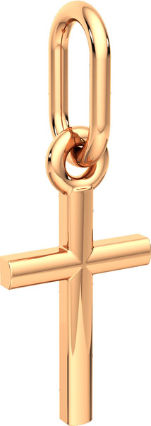 Изображение товара Крестик из розового золота ZORKA 430113.14K.R.REL