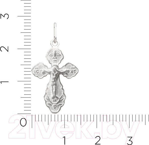 Изображение товара Крестик из серебра ZORKA 0430202.REL