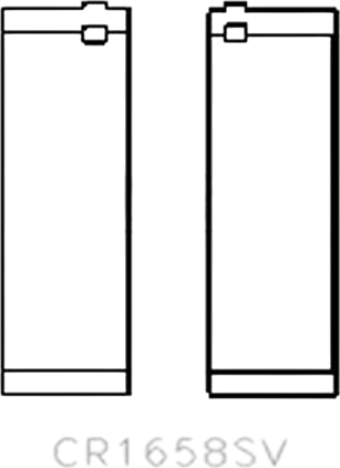 Изображение товара Комплект вкладышей двигателя King Auto CR1658SV 0.50