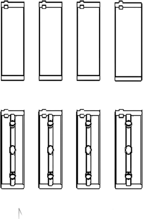 Изображение товара Комплект вкладышей двигателя King Auto MB4521AM STD 