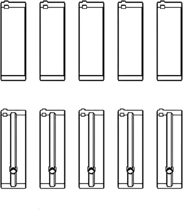Изображение товара Комплект вкладышей двигателя King Auto MB5707SI STD 