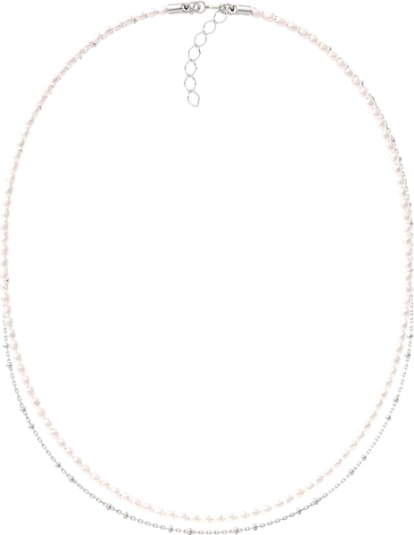 Изображение товара Колье из серебра ZORKA 0530009 (38см, с жемчугом)