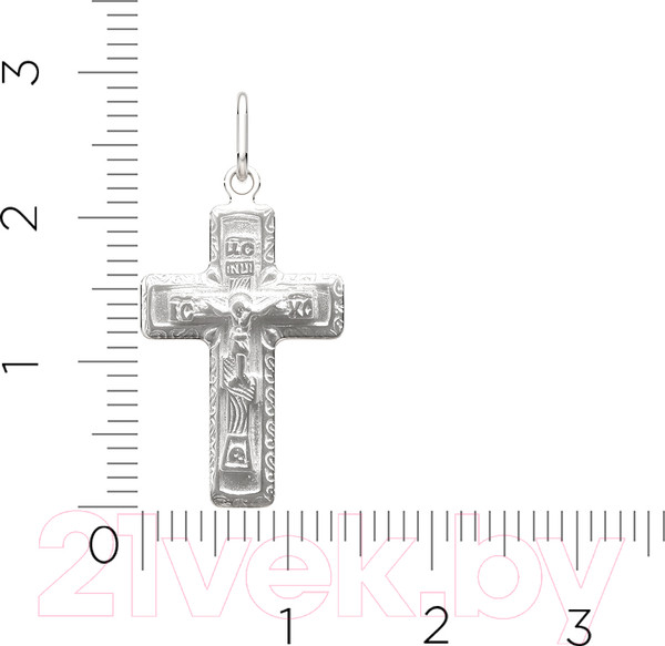 Изображение товара Крестик из серебра ZORKA 0430206.REL