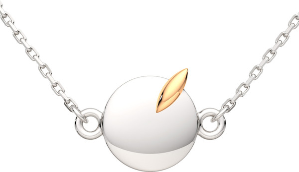 Изображение товара Колье из серебра ZORKA 0540184.G14K.ZZ (45см, с золотом)