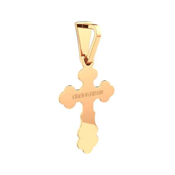 Изображение товара Крестик из розового золота ZORKA 410012.4.14K.B.REL