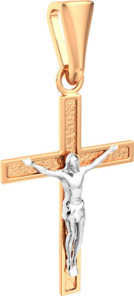 Изображение товара Крестик из розового золота ZORKA 410019.2.14K.R.REL