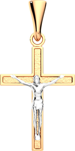 Изображение товара Крестик из розового золота ZORKA 410019.2.14K.R.REL