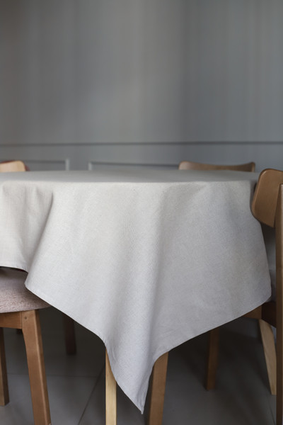 Изображение товара Скатерть Mio Tesoro Лен220Ск-1 (220x150, серый)