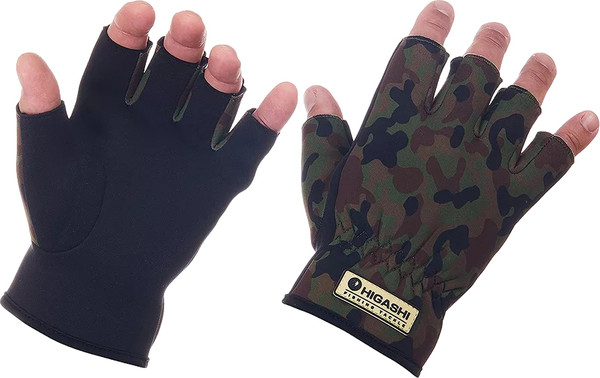 Изображение товара Перчатки для охоты и рыбалки Higashi Antey Camo HF L / 05910_433