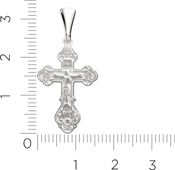 Изображение товара Крестик из серебра ZORKA 0430023.REL