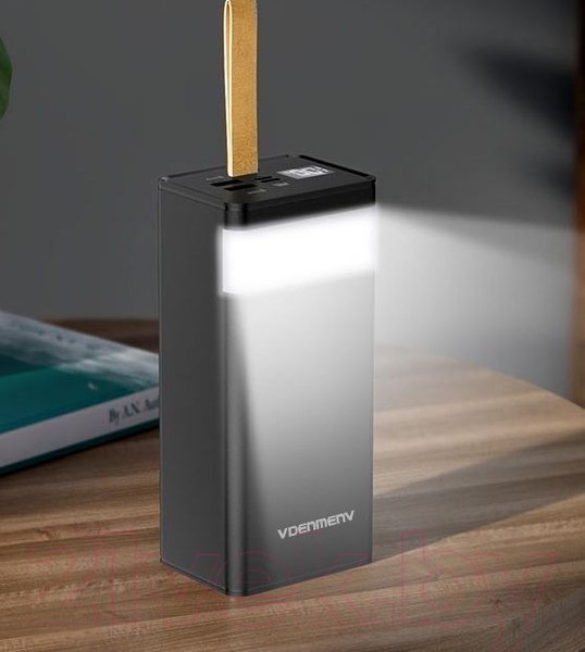 Изображение товара Портативное зарядное устройство VDENMENV DP23 40000mAh (черный)