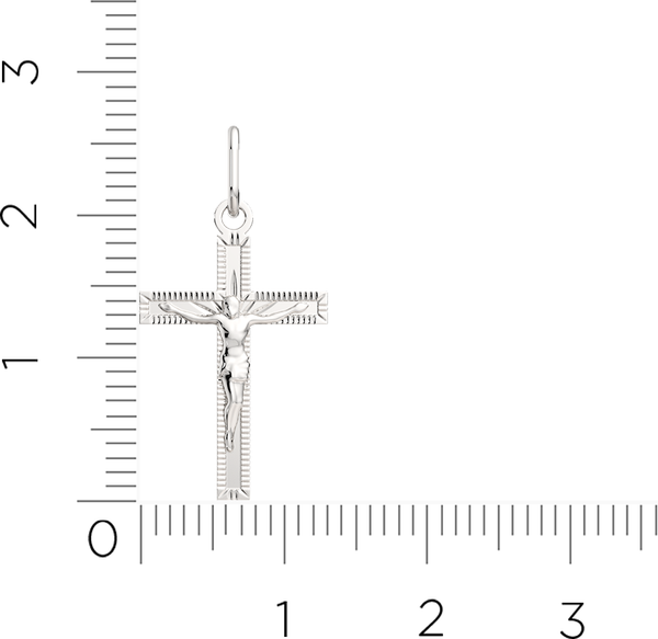 Изображение товара Крестик из серебра ZORKA 0410020.2.REL