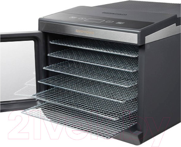 Изображение товара Сушильный шкаф для овощей и фруктов Redmond FD1105 (графитовый)