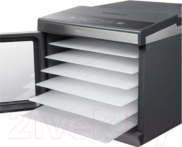 Изображение товара Сушильный шкаф для овощей и фруктов Redmond FD1105 (графитовый)