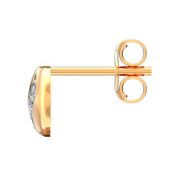 Изображение товара Серьги из розового золота ZORKA 3101020.9K.R.ZZ (с фианитами)