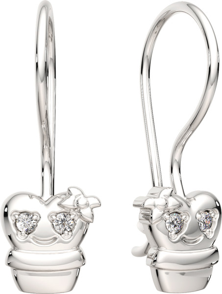 Изображение товара Серьги из серебра ZORKA 0310949 (с фианитами)