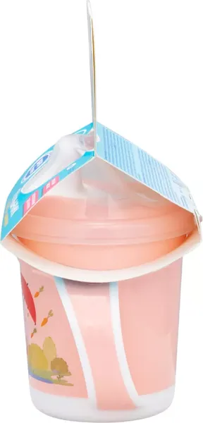 Изображение товара Поильник Пластишка С ручками / 431333233 (320мл, светло-розовый)